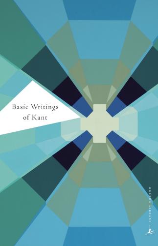 Basic Writings Of Kant