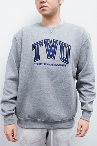 TWU Twill Crew Grey