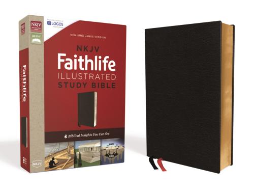 Nkjv, Faithlife Illustrated Study Bible, Premium Bonded Leat