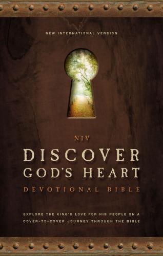Niv, Discover God's Heart Devotional Bible, Hardcover