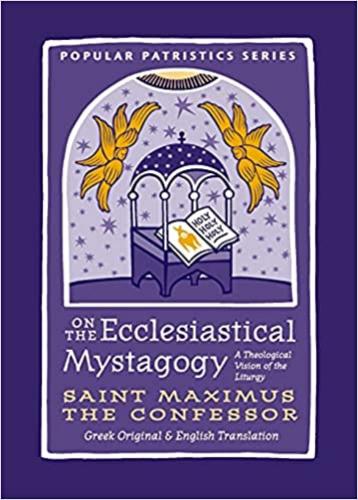On The Ecclesiastical Mystagogy